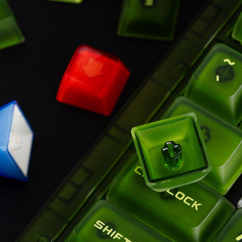 8BitDo Retro 87 Mechanical Keyboard - Xbox Edition