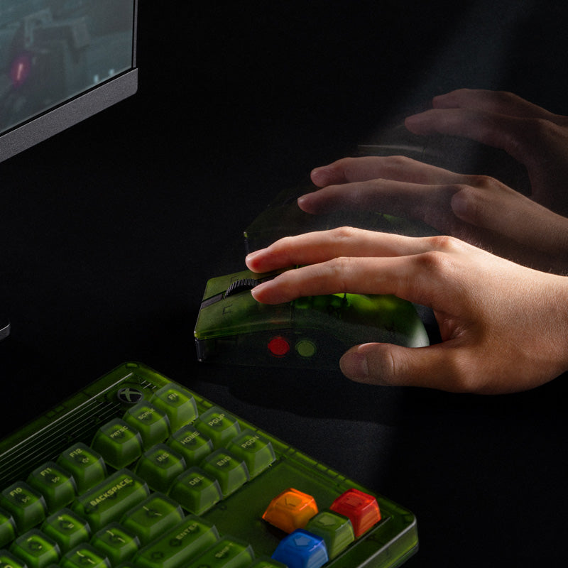 8BitDo Retro R8 Mouse - Xbox Edition