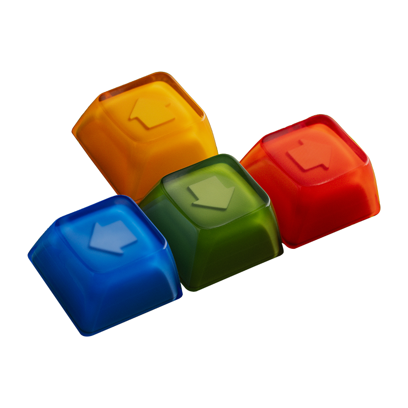 8BitDo Double-Layered Crystal Arrow Keycaps