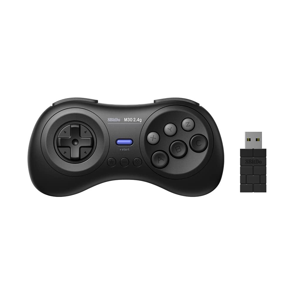 8Bitdo M30 2.4G Wireless Gamepad for Sega Genesis Mini and Mega Drive Mini - 8bitdo