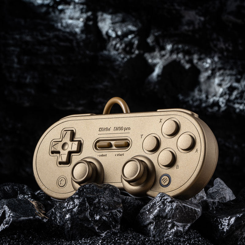 8BitDo SN30 Pro - Golden/Silver Limited Edition