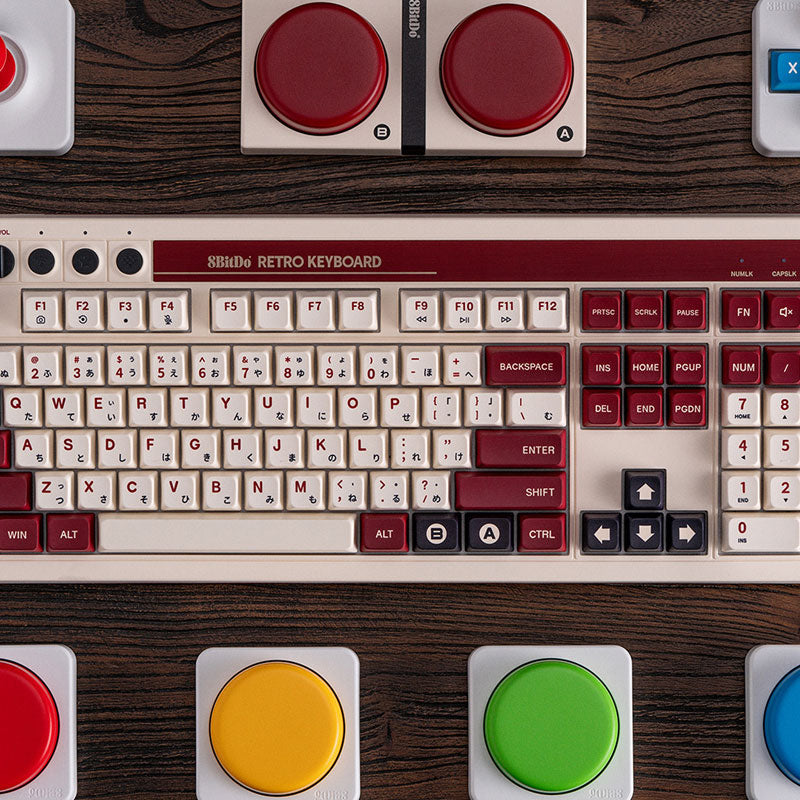 8BitDo Retro 108 Mechanical Keyboard (Ships on Dec 6th, 2024)