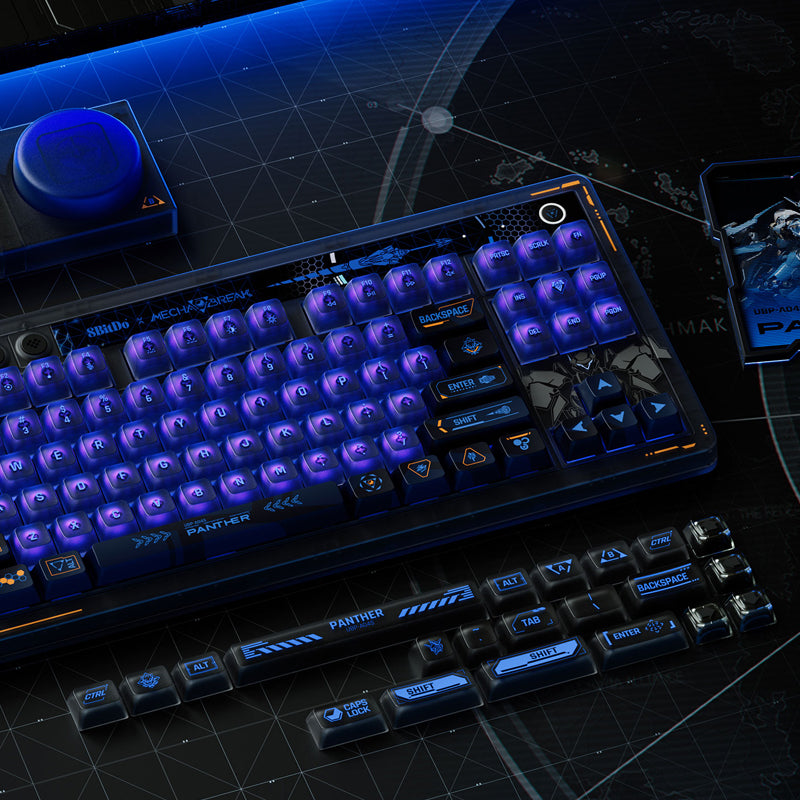 8BitDo Retro 87 Mechanical Keyboard - Mecha BREAK (Ships on Jul 22th 2025)