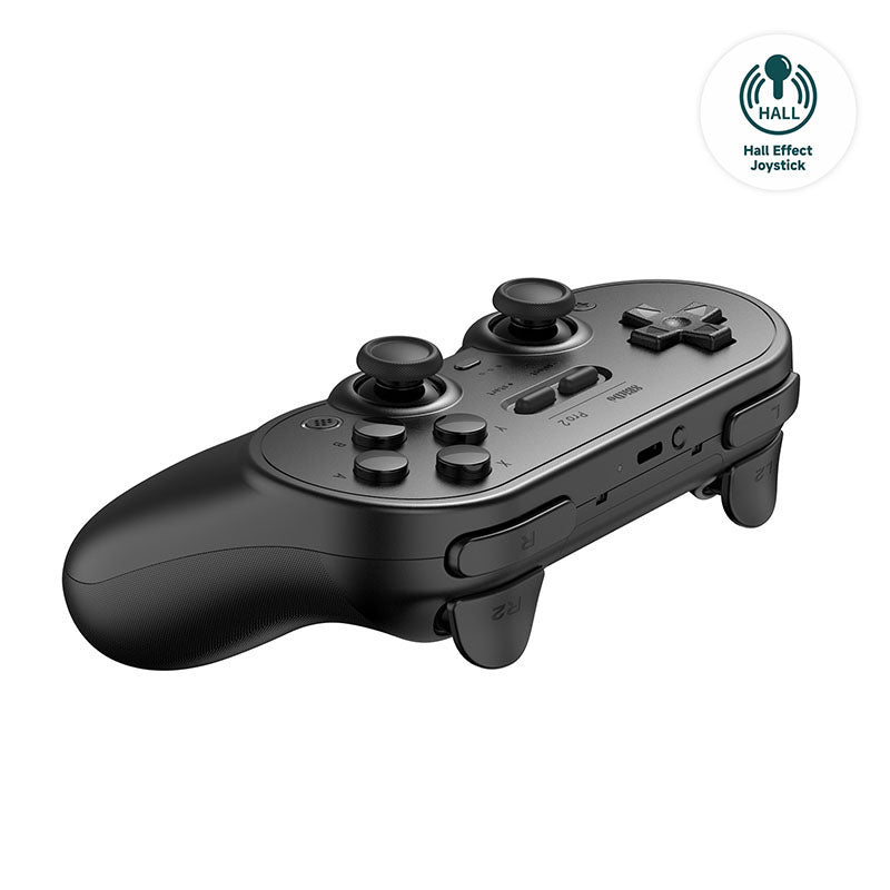 8BitDo Pro 2 Bluetooth Controller for Switch PC, macOS, Android 