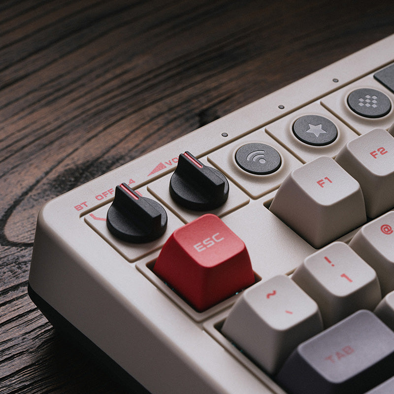 8BitDo Retro Mechanical Keyboard (C64 edition, ships on May 28th, 2024