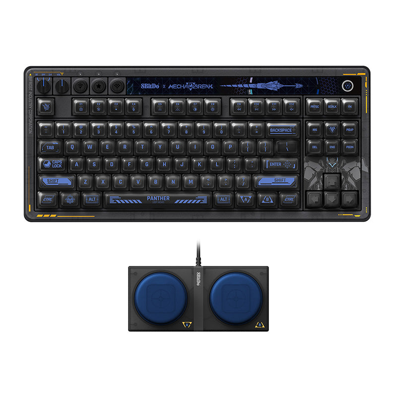 8BitDo Retro 87 Mechanical Keyboard - Mecha BREAK (Ships on Jul 22th 2025)