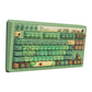 8BitDo Retro 87 Mechanical Keyboard - Forest Wonder