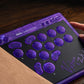 8BitDo Arcade Controller - Transparent Purple Signature Edition (Ships on Jan 31th 2026)