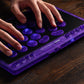 8BitDo Arcade Controller - Transparent Purple Signature Edition (Ships on Jan 31th 2026)