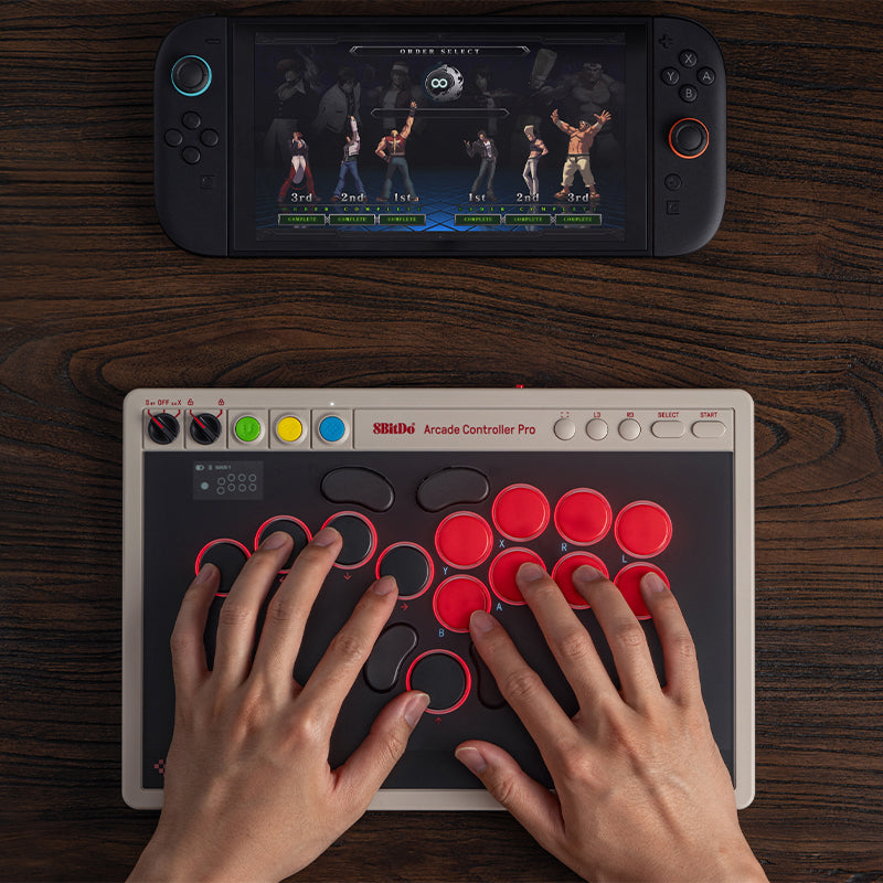 8BitDo Arcade Controller Pro (Ships on Nov 30. 2026)