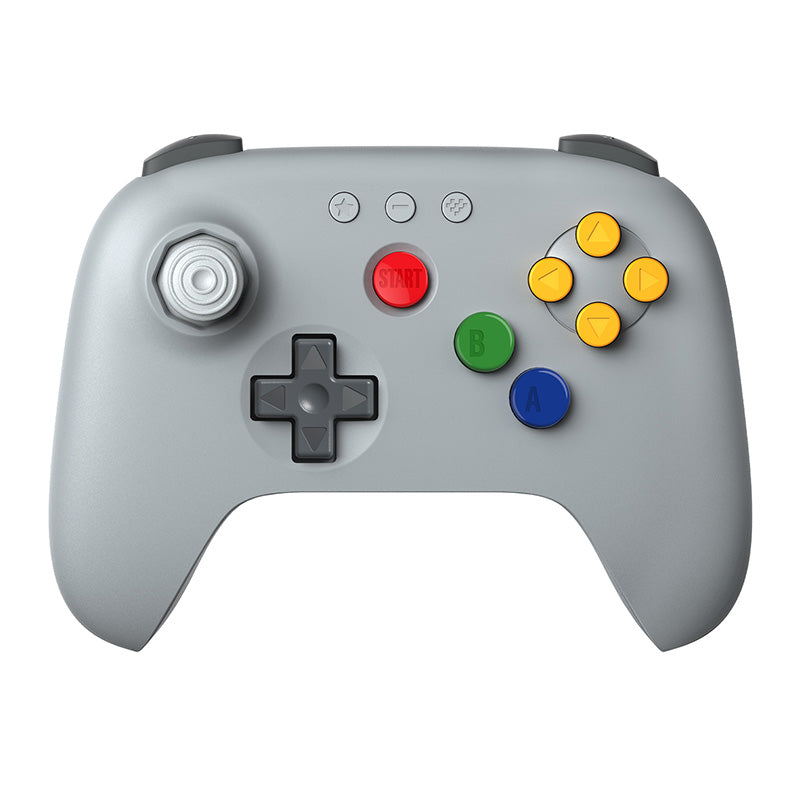 8BitDo 64 2.4G Wireless Controller - Classic Grey