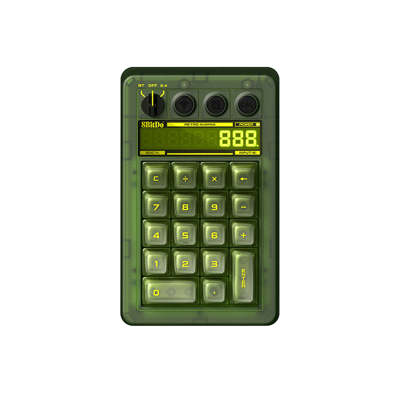 8BitDo Retro 18 Mechanical Numpad - Xbox Edition