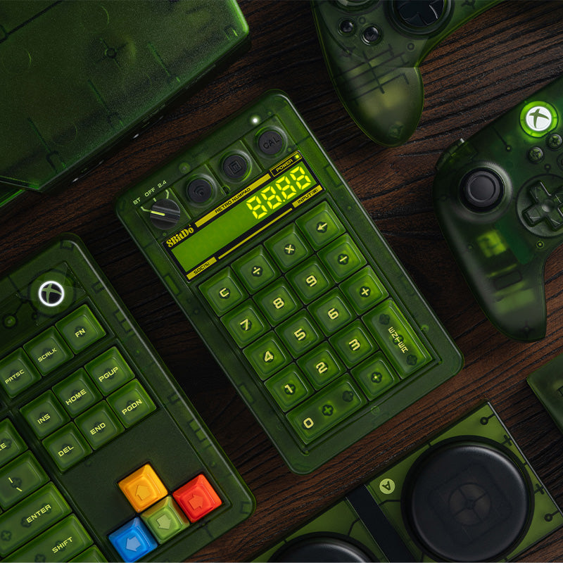 8BitDo Retro 18 Mechanical Numpad - Xbox Edition
