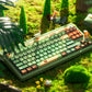 8BitDo Retro 87 Mechanical Keyboard - Forest Wonder