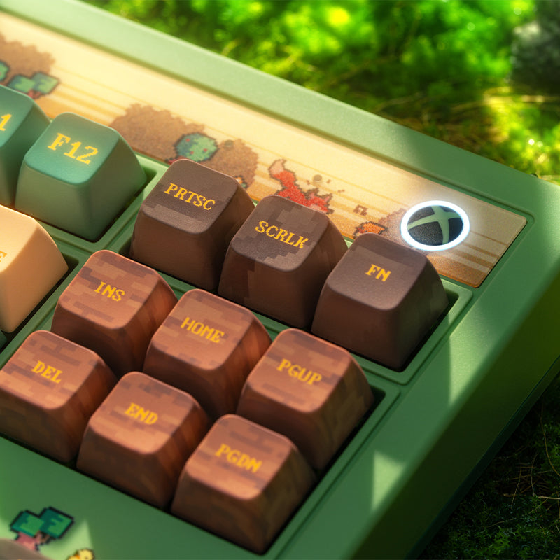 8BitDo Retro 87 Mechanical Keyboard - Forest Wonder