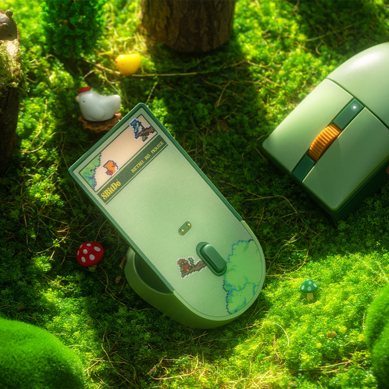 8BitDo Retro R8 Mouse - Forest Wonder