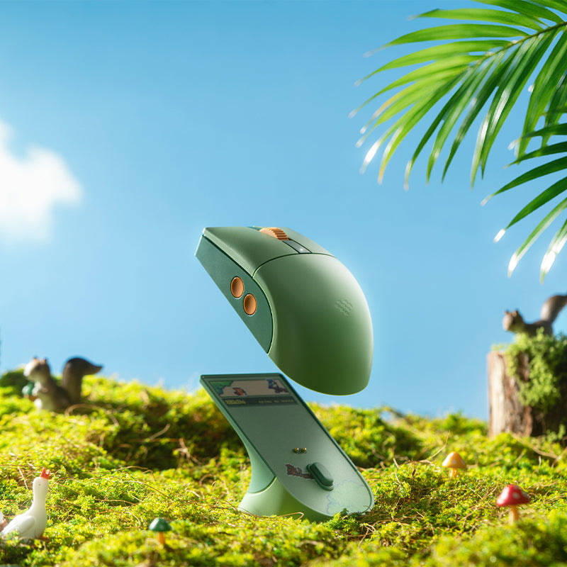 8BitDo Retro R8 Mouse - Forest Wonder