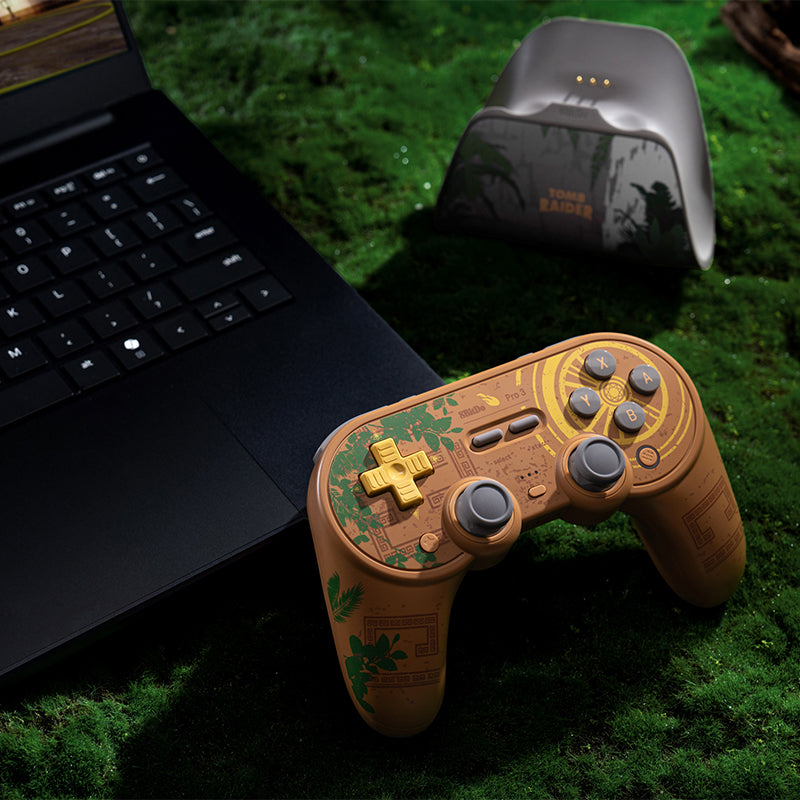 8BitDo Pro 3 Bluetooth Gamepad - Tomb Raider 30th Anniversary Edition (Ships on Oct 24. 2026)
