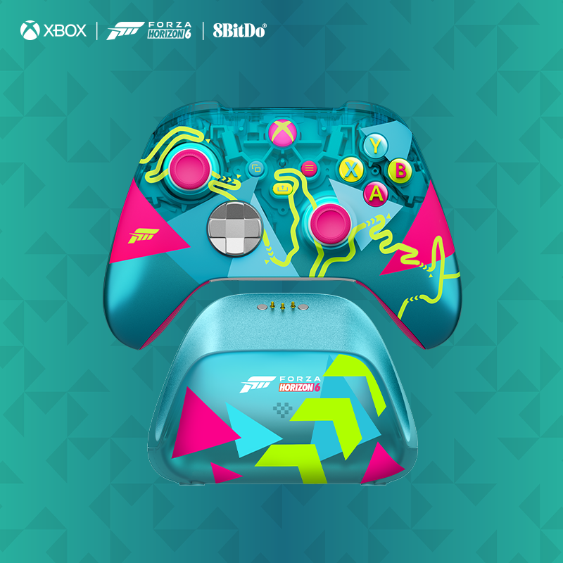 8BitDo Charging Dock for Xbox Wireless Controllers – Forza Horizon 6 (Ships on Jun 8. 2026)