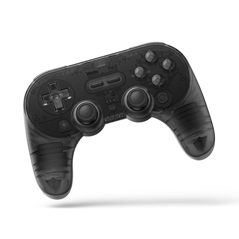 8BitDo Pro 2 Bluetooth Controller for Switch, PC, Android, Steam Deck,  Gaming Controller for iPhone, iPad, macOS and Apple TV (Black Edition)
